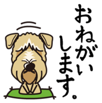 iinu - Irish Soft-Coated Wheaten Terrier sticker #13546495