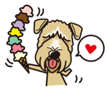iinu - Irish Soft-Coated Wheaten Terrier sticker #13546496