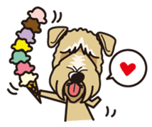 iinu - Irish Soft-Coated Wheaten Terrier sticker #13546496