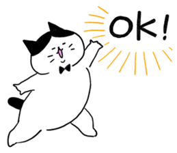 Fat cats, SHIRO and HACHIWARE 2. sticker #13546514
