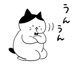 Fat cats, SHIRO and HACHIWARE 2. sticker #13546524