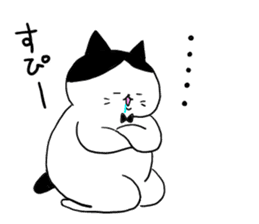 Fat cats, SHIRO and HACHIWARE 2. sticker #13546525