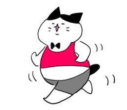 Fat cats, SHIRO and HACHIWARE 2. sticker #13546533