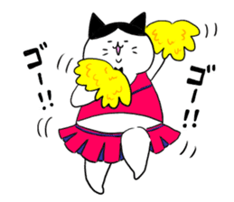 Fat cats, SHIRO and HACHIWARE 2. sticker #13546538