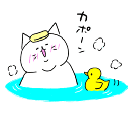 Fat cats, SHIRO and HACHIWARE 2. sticker #13546540