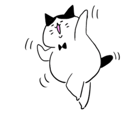 Fat cats, SHIRO and HACHIWARE 2. sticker #13546542