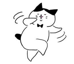 Fat cats, SHIRO and HACHIWARE 2. sticker #13546543