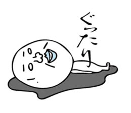 boiled egg is Tamao sticker #13546657