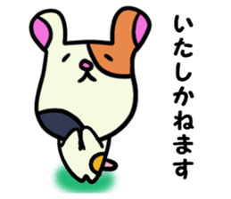 Polite guinea pig sticker #13548636