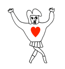 HEART FOOL 4 sticker #13548974