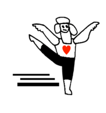 HEART FOOL 4 sticker #13548997