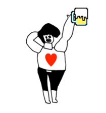 HEART FOOL 4 sticker #13549003