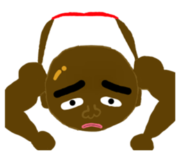 A muscular man sticker #13549191