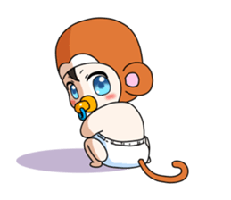 Fight; is a baby military commander! sticker #13549399