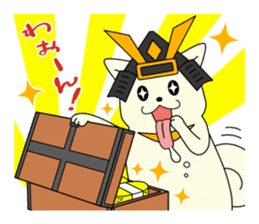 Fight; is a baby military commander! sticker #13549409