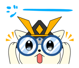 Fight; is a baby military commander! sticker #13549410