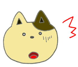 Bear,Rabbit.Cute animals sticker #13549564