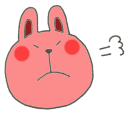 Bear,Rabbit.Cute animals sticker #13549571