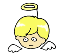 i am angel. sticker #13550660