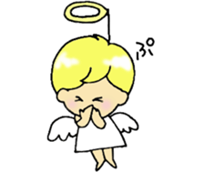 i am angel. sticker #13550664