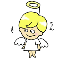 i am angel. sticker #13550665