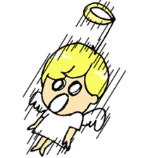 i am angel. sticker #13550667