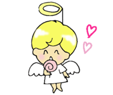 i am angel. sticker #13550669