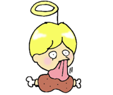 i am angel. sticker #13550670