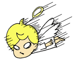 i am angel. sticker #13550672