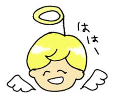 i am angel. sticker #13550677