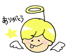 i am angel. sticker #13550685