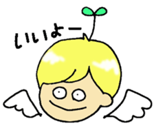 i am angel. sticker #13550692