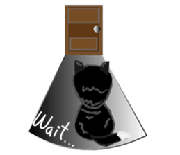 Ava fluffy puppy sticker #13550885