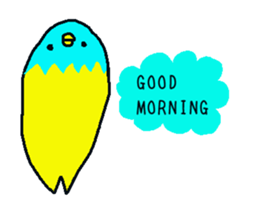 Everyday of birds. sticker #13551022