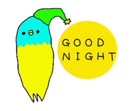 Everyday of birds. sticker #13551023