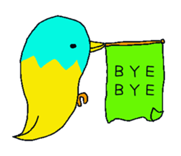 Everyday of birds. sticker #13551025