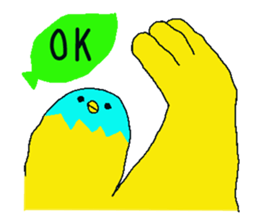 Everyday of birds. sticker #13551029