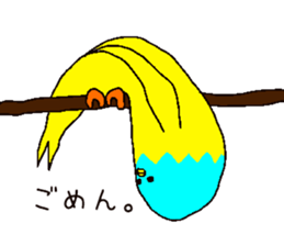 Everyday of birds. sticker #13551035