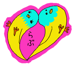 Everyday of birds. sticker #13551041