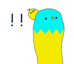 Everyday of birds. sticker #13551046