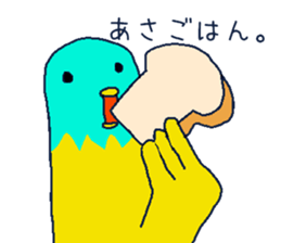 Everyday of birds. sticker #13551051