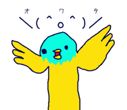 Everyday of birds. sticker #13551055