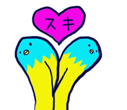 Everyday of birds. sticker #13551060