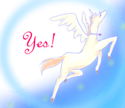 Aroma and Unicorn sticker #13551236