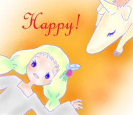 Aroma and Unicorn sticker #13551238