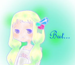 Aroma and Unicorn sticker #13551250