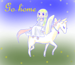 Aroma and Unicorn sticker #13551252