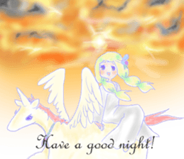 Aroma and Unicorn sticker #13551261