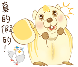 SUSU and MR.WHITE sticker #13551294