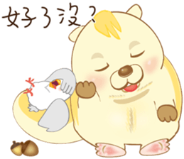 SUSU and MR.WHITE sticker #13551296